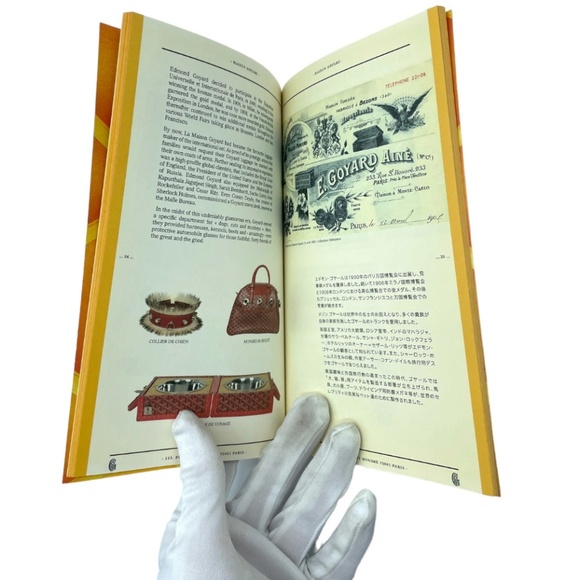 Vintage Goyard Coffee Table Book History Luggage Tote Purse Hardcover - Picture 5 of 7